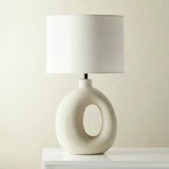 Algarve Ceramic Table Lamp - Stylish Handcrafted Lighting for Home Decor