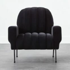 Ardis Black Chair - Modern Living Room Furniture
