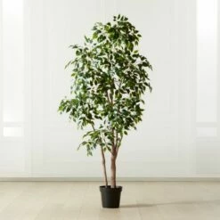 6' Banyan Leaf Tree - Elegant Home Accessory for Modern Décor