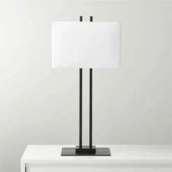 Beau Matte Black Table Lamp - Modern Lighting for Home & Office