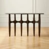 Bixby Bronze Cast Aluminum Console Table - Elegant Living Room Furniture