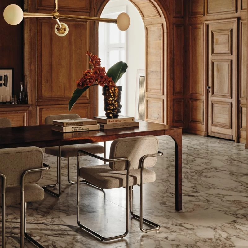 Jacqueline Brown Handblown Glass Vase - Elegant Home Accessory - Image 5