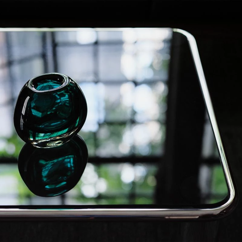 Bovisio Rectangular Smoked Glass Coffee Table - Modern Living Room Furniture - Image 6