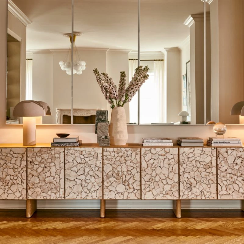 Limestone Dome Table Lamp - Elegant Modern Lighting for Home & Office - Image 4