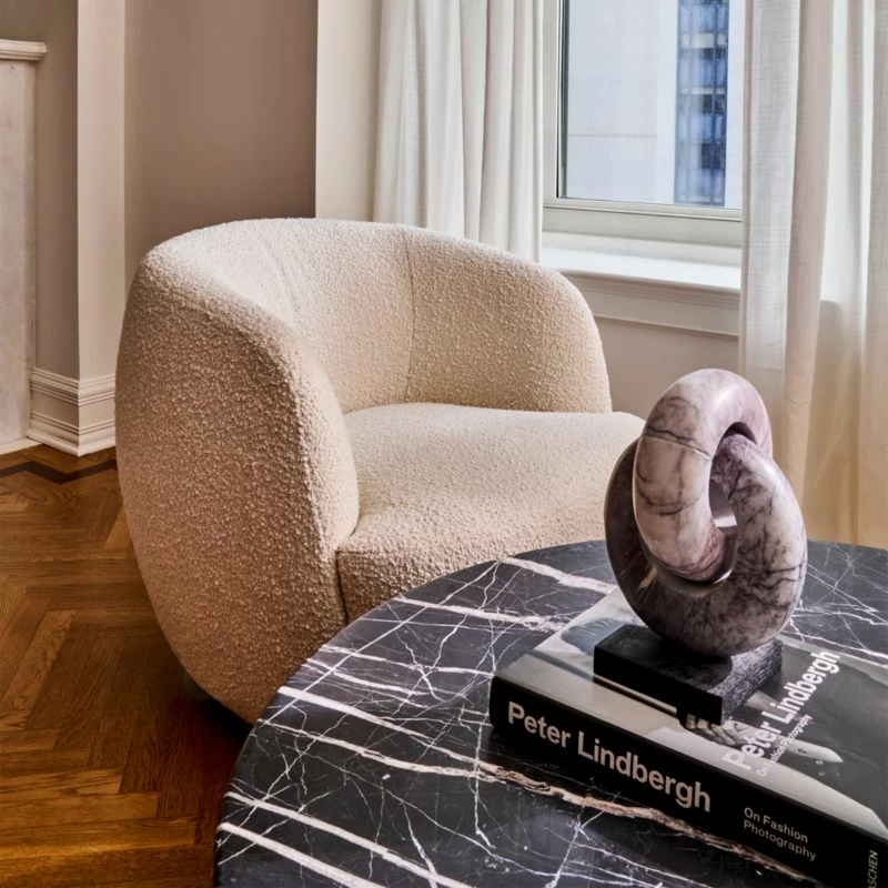 Don't Get It Twisted Marble Decorative Object - Elegant Home Accessory - Image 4