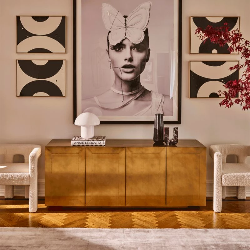 Desi Ribbed Black Vase Tall - Elegant Home Accessory - Image 5