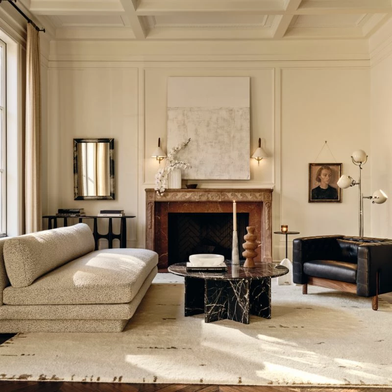 Bixby Bronze Cast Aluminum Console Table - Elegant Living Room Furniture - Image 4