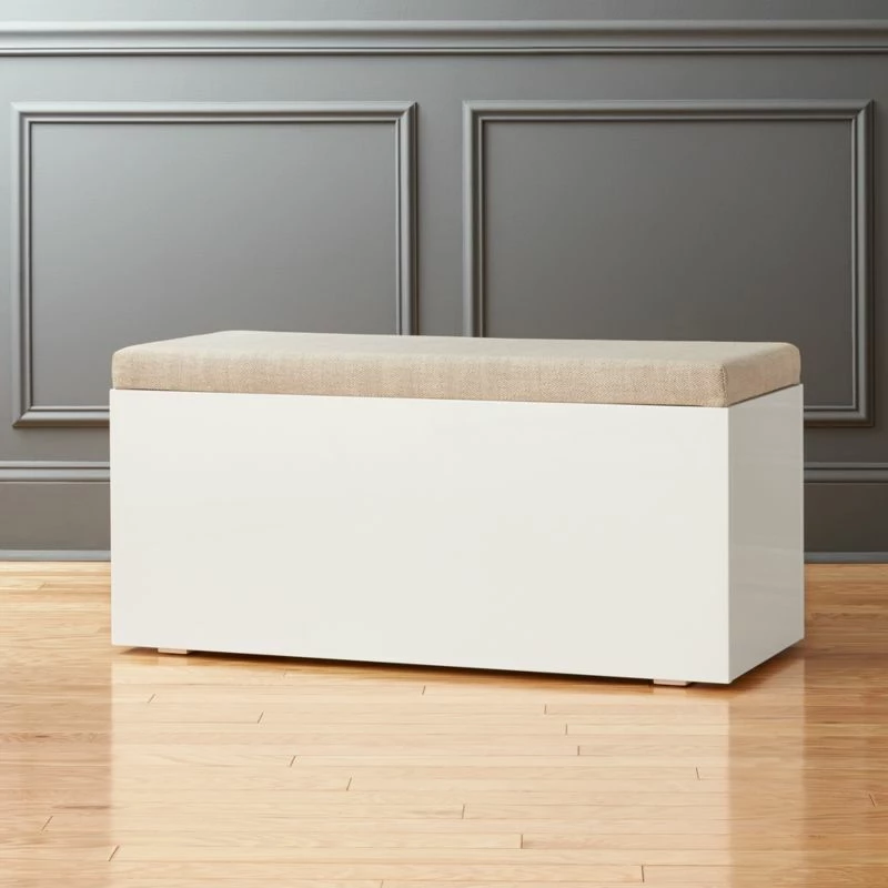 Catch-All Small Sand Storage Bench β Stylish Living Room Furniture with Hidden Storage