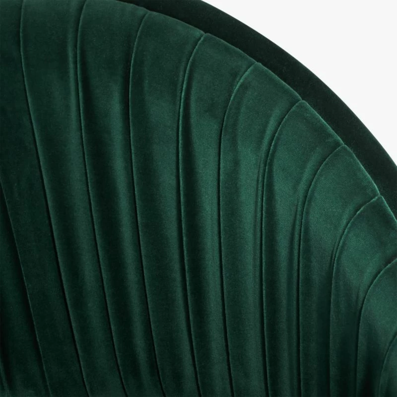 Green Velvet Office Chair - Elegant and Comfortable Desk Chair for Modern Workspaces - Image 7