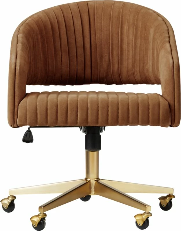 Channel Suede Office Chair - Ergonomic Comfort for Modern Workspaces - Image 3
