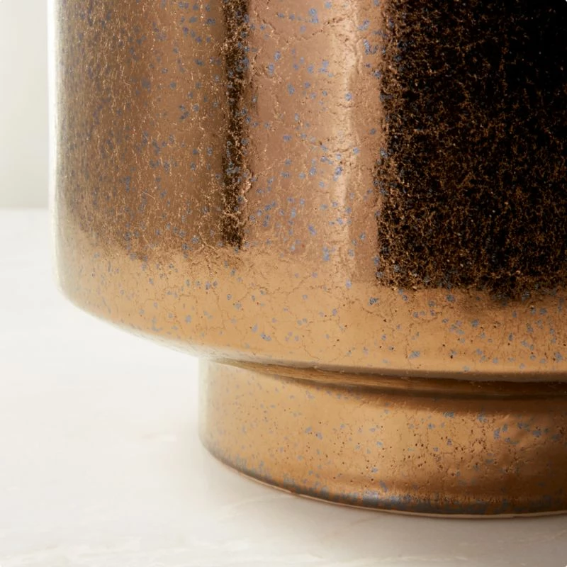 Dia Metallic Bronze Indoor Planter - Elegant Home Accessory - Image 3