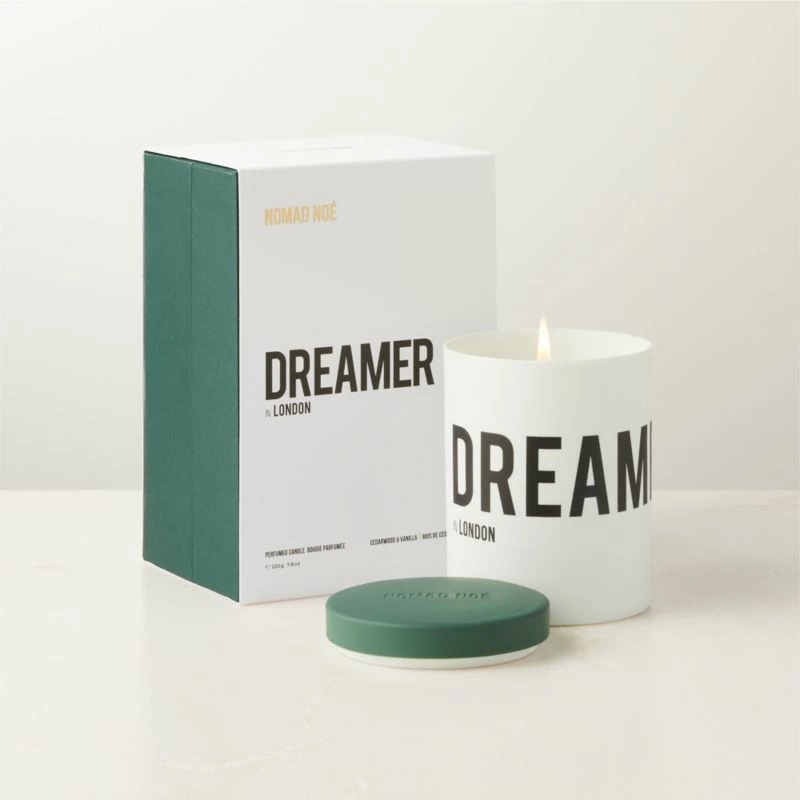 Dreamer In London Cedarwood And Vanilla Candle - Eco-Friendly Home Fragrance