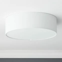 19.75" Drum Flush Mount Light - Modern Ceiling Lighting Fixture