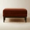 Embassy Bronze Brown Velvet Ottoman Model 310 | Stylish Living Room Furniture