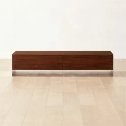 Facile High-Gloss Rectangular Wood Coffee Table | Modern Living Room Furniture