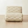 Hada Armless Geometric Patterned Lounge Chair - Modern Living Room Furniture