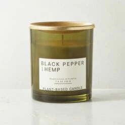 Illume Black Pepper & Hemp Scented Candle | 7.4 OZ | Home Accessories