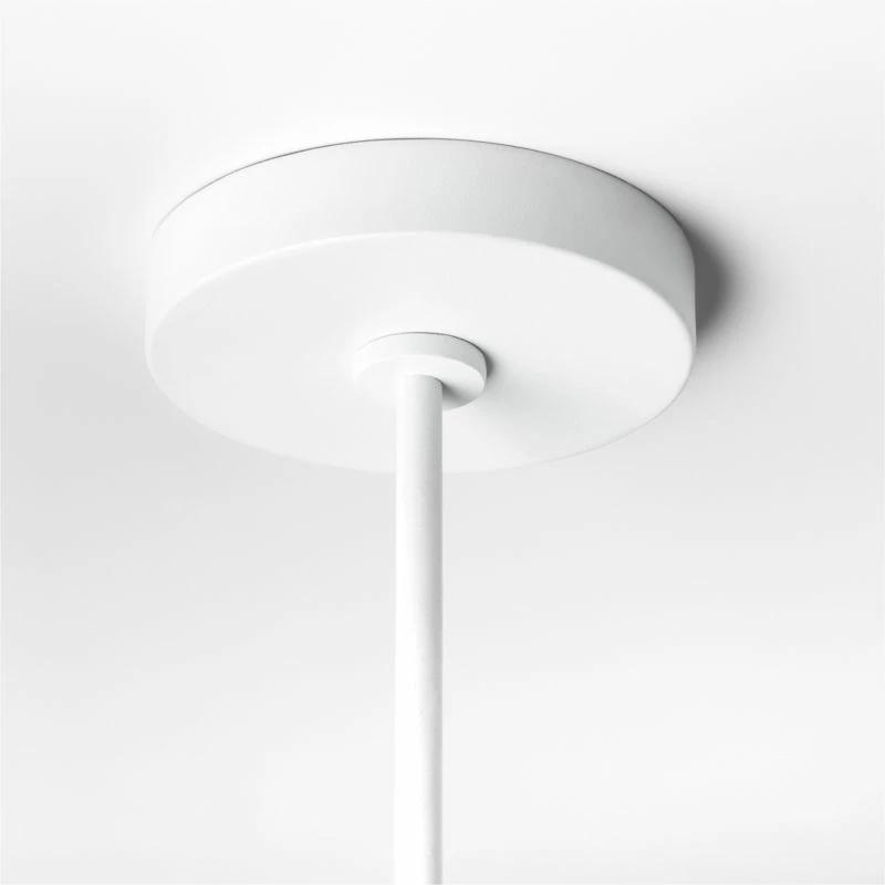 Lani White Pendant Light - Modern Lighting for Home & Office - Image 4