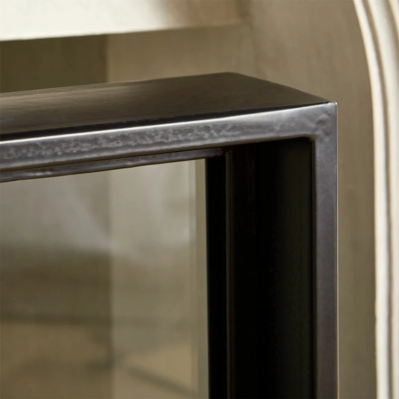 Ledge Glass Fireplace Screen - Stylish & Durable Home Accessory - Image 3