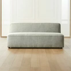 Lenyx Armless Loveseat - Modern Living Room Furniture for Small Spaces