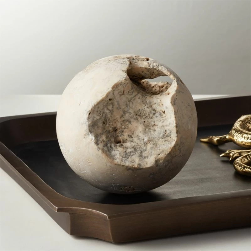 Limestone Sphere Bowl Filler - Elegant Home Accessories for Modern Décor - Image 2