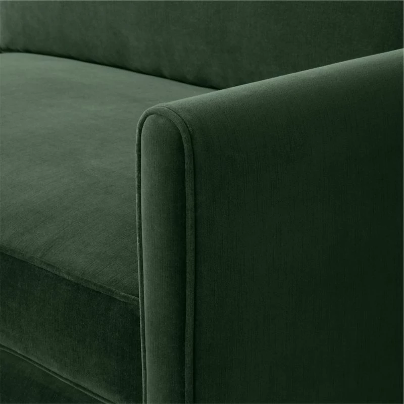 Malea Green Velvet Sofa - Luxurious Living Room Furniture - Image 7