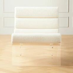 Markus Acrylic Lounge Chair - Modern Living Room Furniture