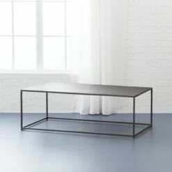 Mill Black Metal Coffee Table - Modern Living Room Furniture
