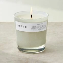 Nette Fons Et Origo Soy Wax Candle - Eco-Friendly Home Accessories