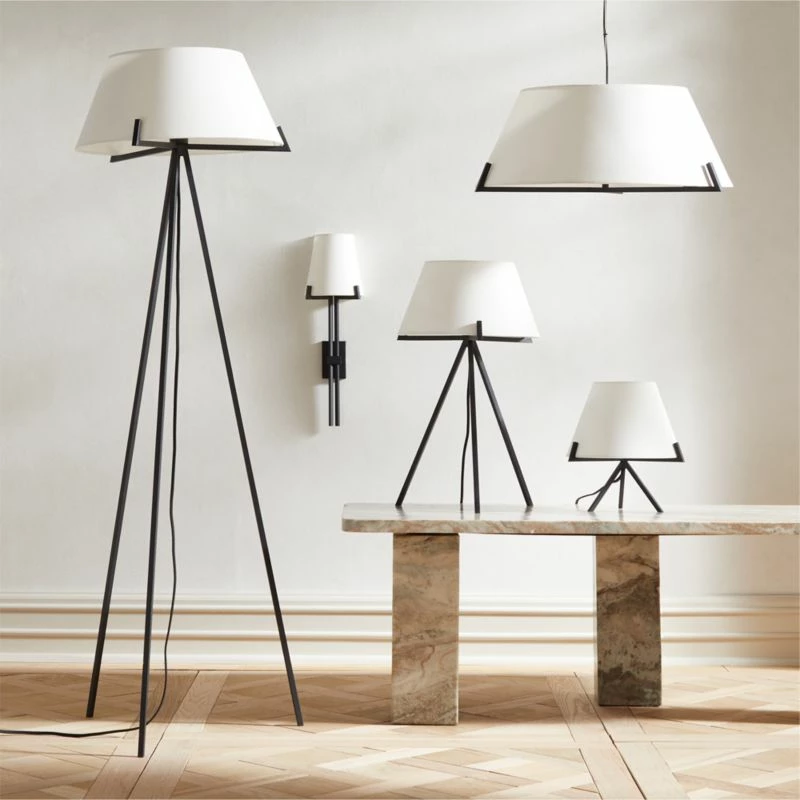 Ornado Large Black Table Lamp - Modern Lighting for Home & Office - Image 4