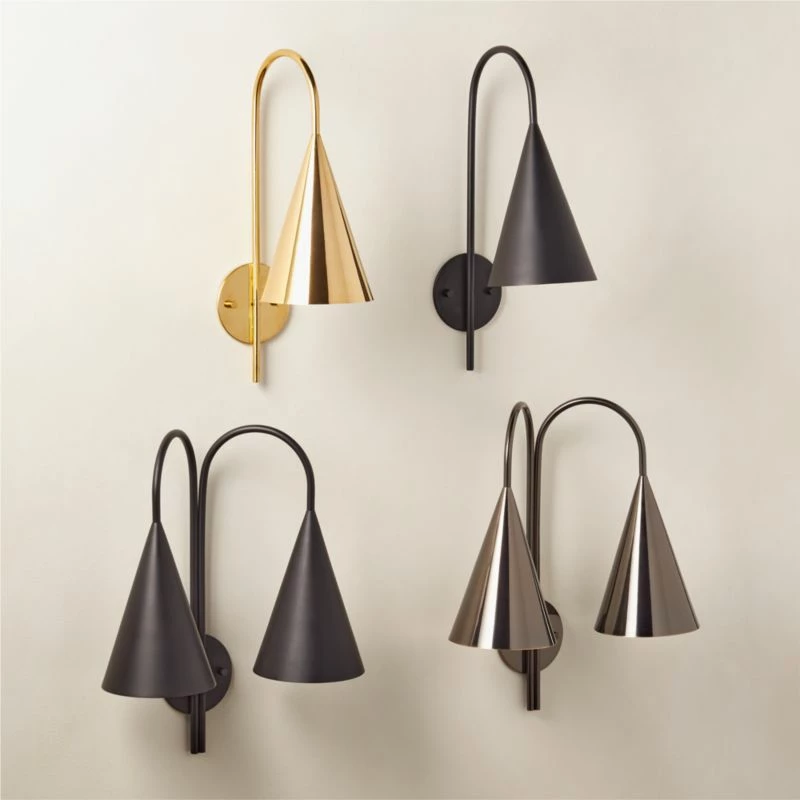 Piffle Black Wall Sconce - Modern Lighting Fixture for Home Decor - Image 4