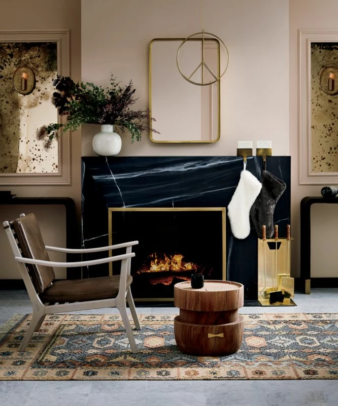 Antique Brass Fireplace Screen - Elegant Home Accessory for Safety and Style - Image 4