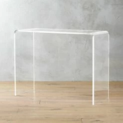 Peekaboo Acrylic Console Table 38'' - Modern Living Room Furniture