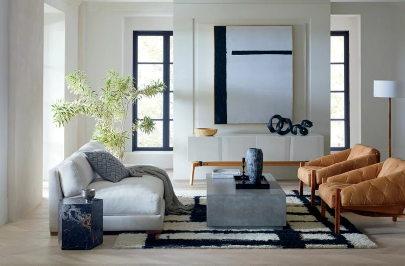 Elegant Black Aluminum Ribbon Table Sculpture - Modern Home Accessories - Image 3