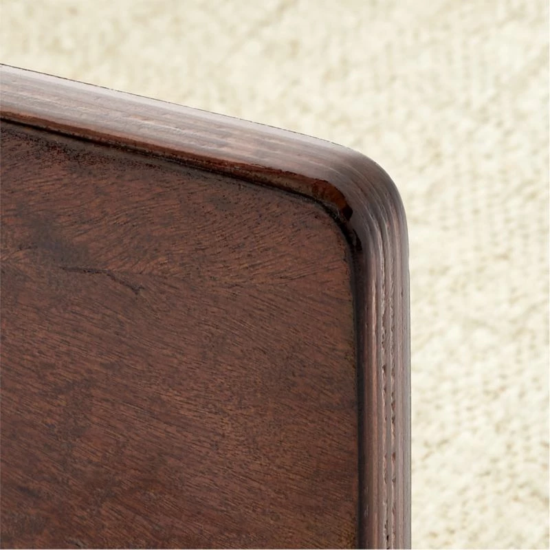 Renato Chenille & Burl Wood Office Chair - Premium Comfort for Your Workspace - Image 7