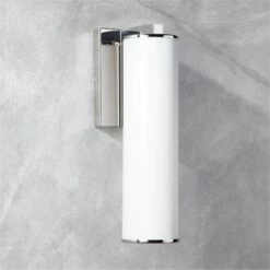 Ronda Indoor/Outdoor Polished Stainless Steel Wall Sconce - Modern Lighting Fixture