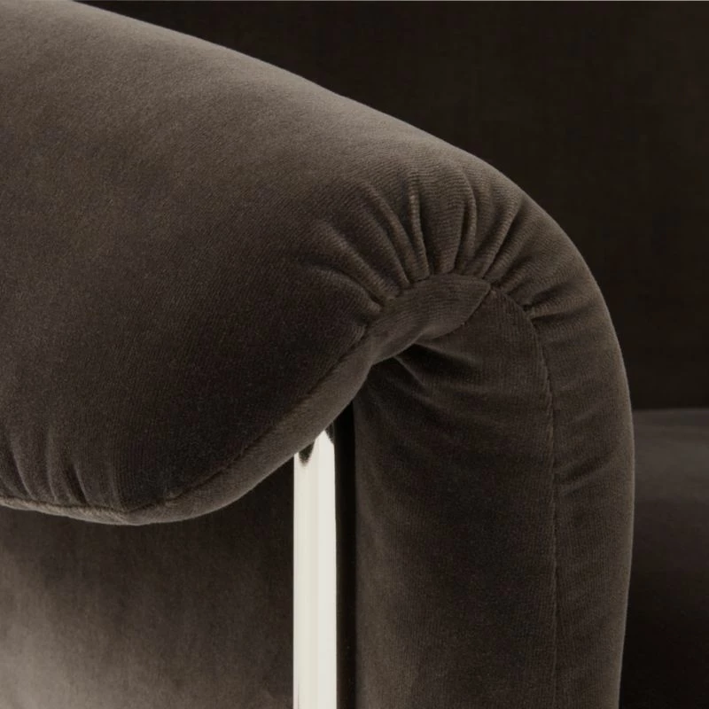 Saviti Black Velvet Office Chair - Ergonomic Comfort for Home & Office - Image 6