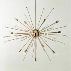 Scoppiare Polished Champagne Pendant Light - Elegant Lighting Fixture for Modern Homes