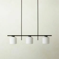 Silo 3-Bulb Matte Black Pendant Light - Modern Industrial Lighting Fixture