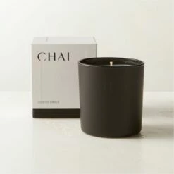 Stockhome Chai Scented Candle 8oz - Aromatic Home Accessory for Relaxation