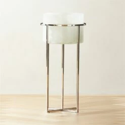 Syd Small Glass Planter With Stand - Elegant Home Accessories