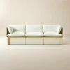 Tol 3-Piece Ivory Boucle Sectional Sofa - Modern Living Room Furniture