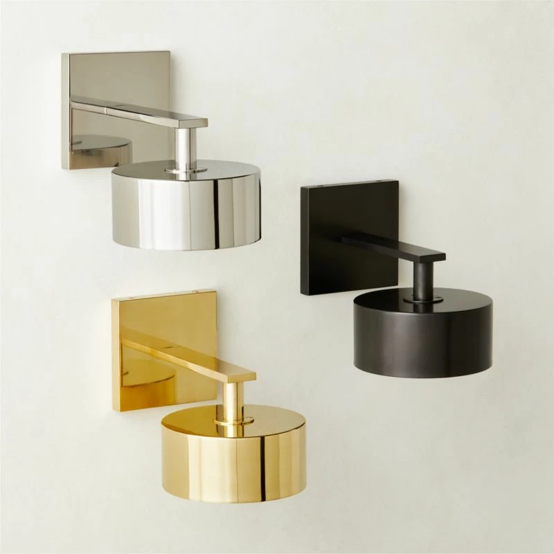 Trada Blackened Brass Wall Sconce Light - Elegant Modern Lighting Fixture - Image 4