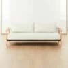 Una Ivory Boucle Sleeper Sofa - Stylish & Comfortable Living Room Furniture
