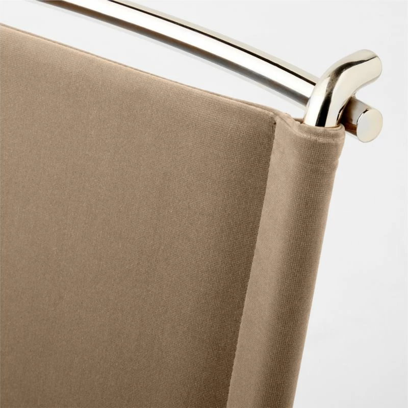 Vicino Rye Velvet Office Chair - Image 6