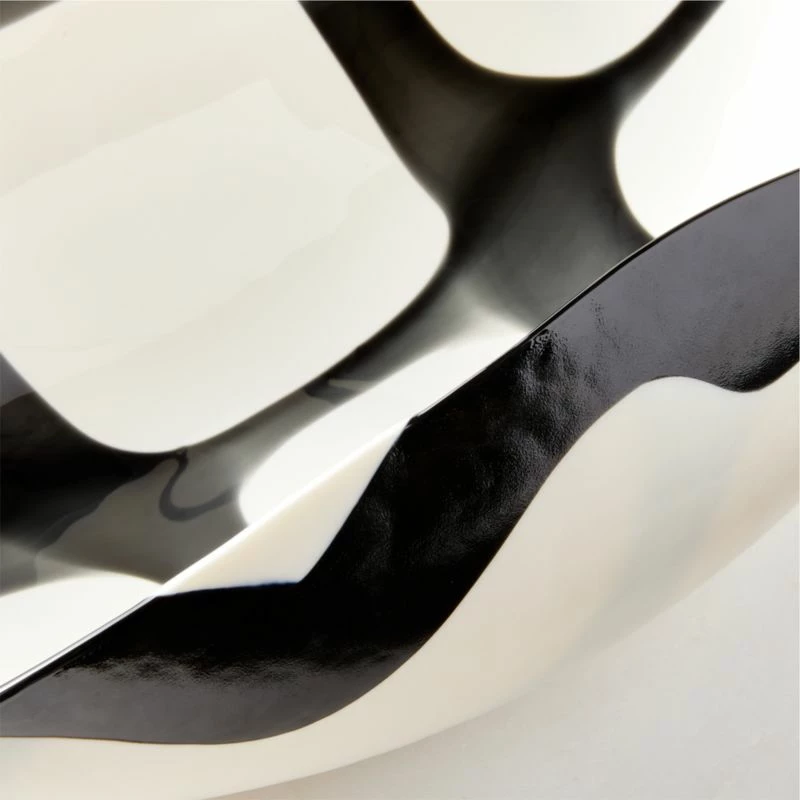 Zeta Murano White Glass Bowl - Elegant Home Accessory - Image 3